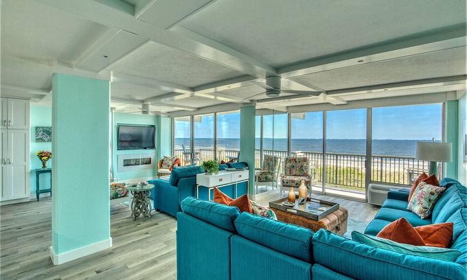 Galveston Condominio | Vistas incomparables de la playa, la bahía, el puerto y el canal