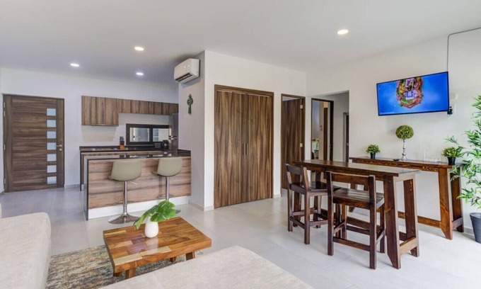 La Cruz de Huanacaxtle Condominio | Increíble condo 2BD con alberca en roof!