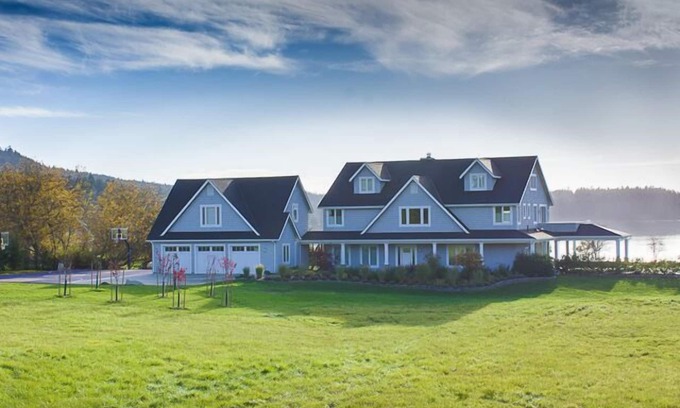 Roche Harbor Casa | Increíble y elegante Waterfront Estate, ¡verdaderamente único! - (Paisajes marinos)
