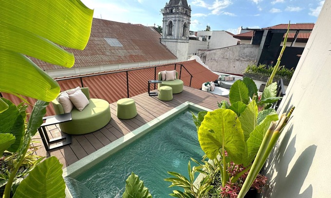 Casco Viejo Apartamento | ïncreíble estudio de diseño con piscina, rooftop y patio Mari10