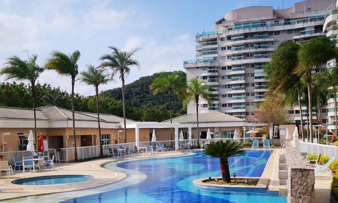 Recreio dos Bandeirantes Complejo | Penthouse con Piscina e Asador en Barra Sunday Resort R1-001