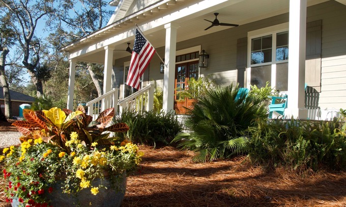 Saint Simons Island Casa | Increíble casa de vacaciones cerca del pueblo con piscina