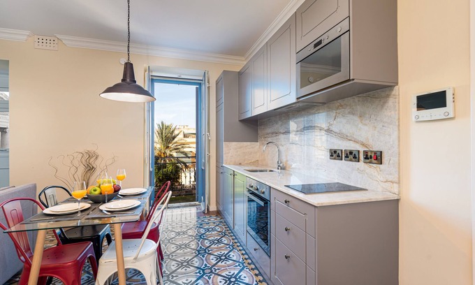 Madliena Casa | INDEPENDENCE MARBLE - 2 BEDROOM APARTMENT - CHURCH AND SEA VIEW