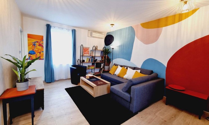 Capinghem Cabaña | Casa independiente con jardín privado, Wi-Fi y aire acondicionado cerca de Lille