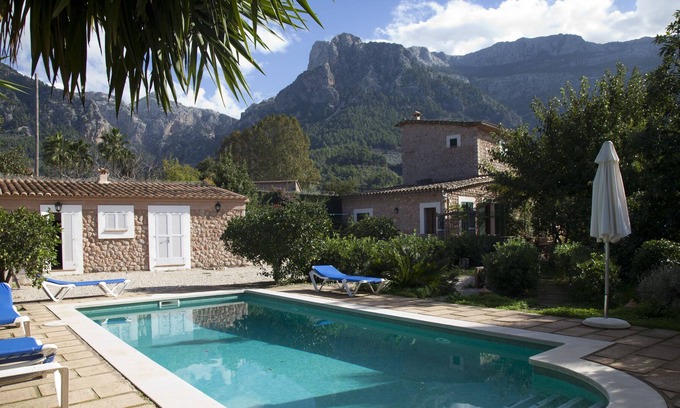Biniaraix Cabaña | Casa individual piscina privada wifi gratis parking eml 666