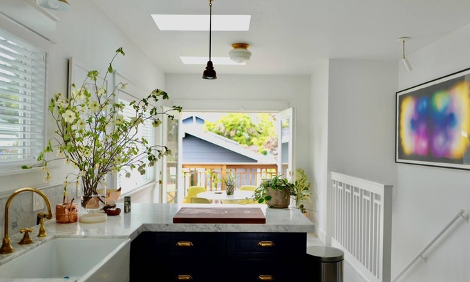 Temescal Casa | Vida interior / exterior en la hermosa casa de Temescal, BART-SF