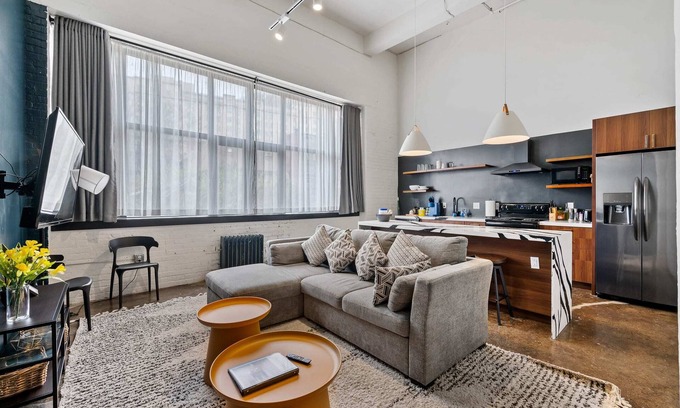 North Oakland Apartamento | Industr Loft 5min Shadyside East Liberty Oakland 6