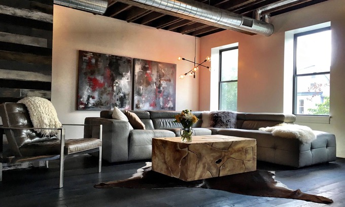 Shadyside Casa | Industrial moderna casa de 3 dormitorios Shadyside