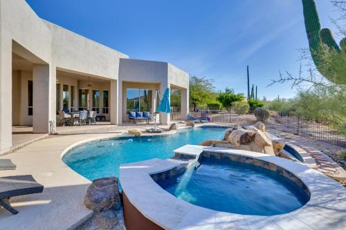 Black Mountain Shadows Casa | Infinity Pool Stunning Home in Cave Creek!