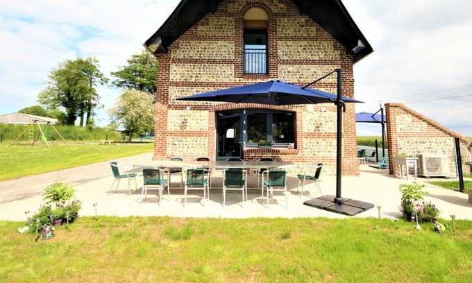 Goderville Casa | Casa rural Écrainville, 4 dormitorios, 8 personas