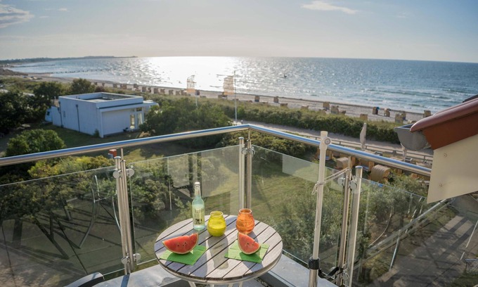 Fehmarn Apartamento | Inselblume 71 - vacation home with incredible sea view