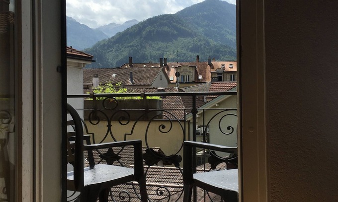 Central Interlaken Apartamento | Interlaken Downtown Happiness Apartment