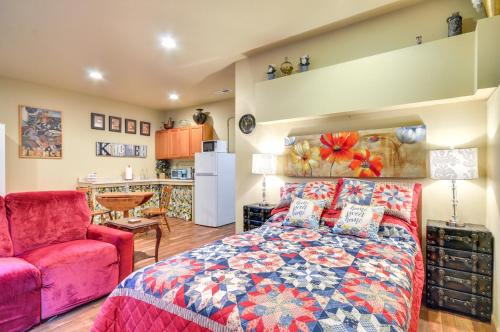 Hazel Dell Apartamento | Inviting Studio with Patio, 15 Mi to Portland!