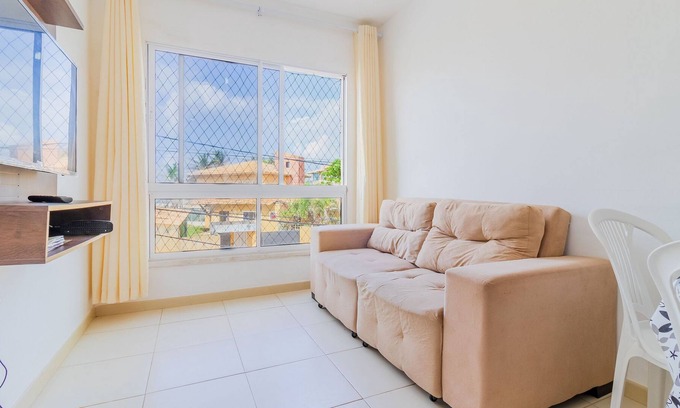 Ipitanga Apartamento | IPT01 Apto 2 Dormitorios Vista Mar - Ipitanga