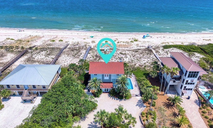 Sea Palm Village Casa | Island Escape ~ Beach front, Private Pool, Pet-Friendly, Fully Renovated!