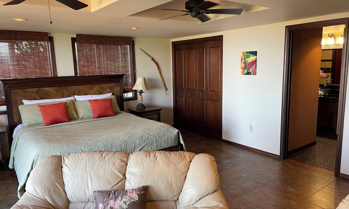 Holualoa Apartamento | Island Paradise ~ Pacific Room.