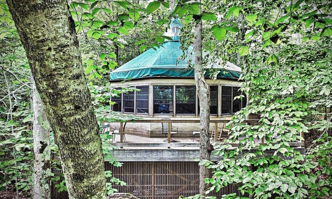 Monmouth Casa | Inicio Maine Árbol de la isla