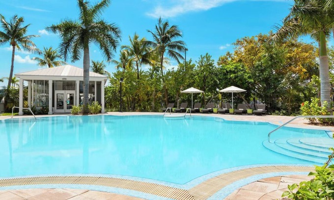 New Town Hotel | Island Views & Comfort | 4 Rooms at Blue Flamingo Key West l Pools & Cabanas