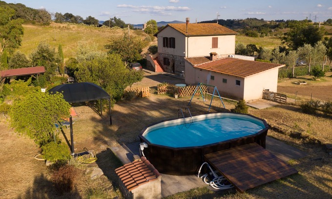 Gavorrano Apartamento | Country house with private pool, 20 mn sea, 6 people, air conditioning