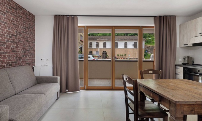 Montagna Apartamento | Apartamento 'Villa Fontane Appartamento 2' con vistas a la montaña y Wi-Fi
