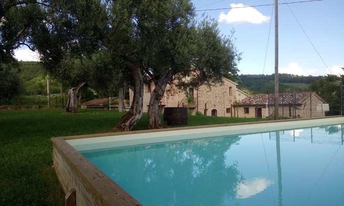 Montelovesco Apartamento | El cerro de las aceitunas Perugia: Iris. Casa de vacaciones: apartamento. Umbría | Italia