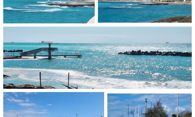 Rosignano Solvay Apartamento | Apartamento 'La Gabbianella Mare' con Wi-Fi y aire acondicionado