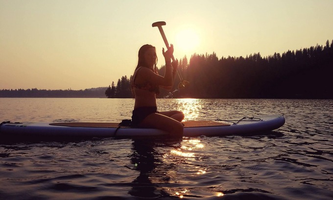 Loon Lake Casa | It's the sunsets and the view that count, right? Deer Lake