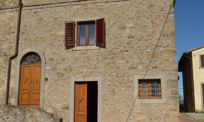 Sant'Appiano Casa | Apartamento en un pueblo medieval en el Chianti florentino