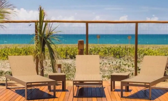 Monte Gordo Casa | Itacimirim, high standard seafront.