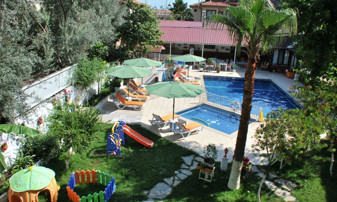 Oludeniz City Center Apartamento | Apartamento con jacuzzi cerca de la playa de Oludeniz