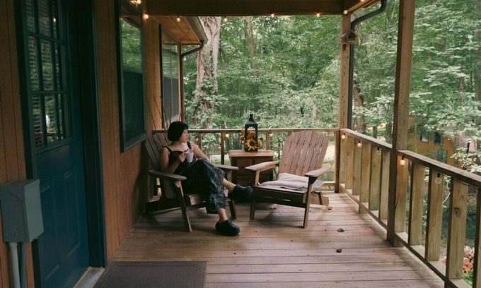 Blairsville Cabina | Jacuzzi, Fireplace, Nature, Views, Peaceful, Patio