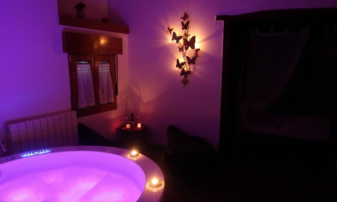 Casas del Abad Cabaña | Jacuzzi en la habitación
