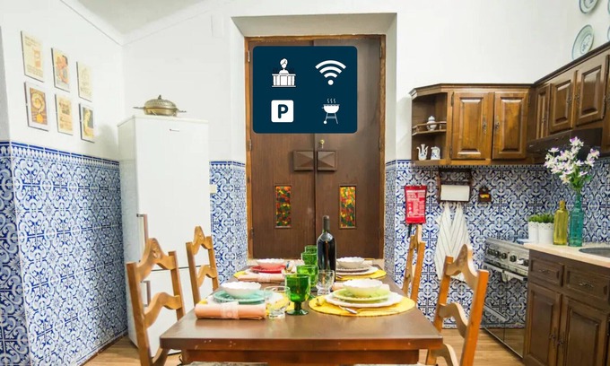 Alcoutim Casa | Jacuzzi | Wifi | Barbacoa | MyStay