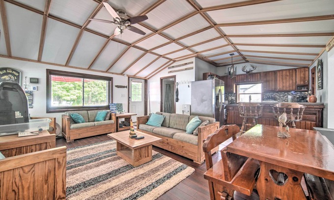 Westford Casa | Jamestown Retreat w/ Hot Tub - Walk to Lake!