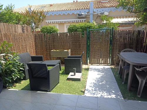 Palavas-les-Flots Casa | Janislove34 Maison 1 Chambre avec accès piscine dans résidence à Palavas les flots