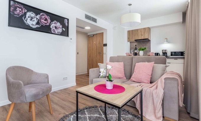 Mielno Apartamento | Jantaris A18 | Studio by the Beach | A/C | Balcony