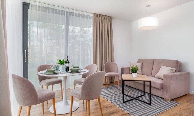Mielno Apartamento | Jantaris B4 | 1 Bedroom | Terrace|Air Conditioning