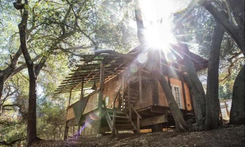 Topanga Casa | Japanese Tea House with Private Mountain Trails and Creek