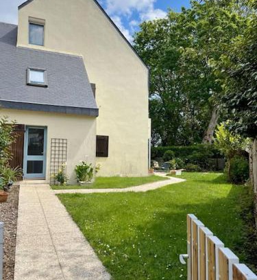 Benodet Apartamento | Jardin, plage et commerce à 200m