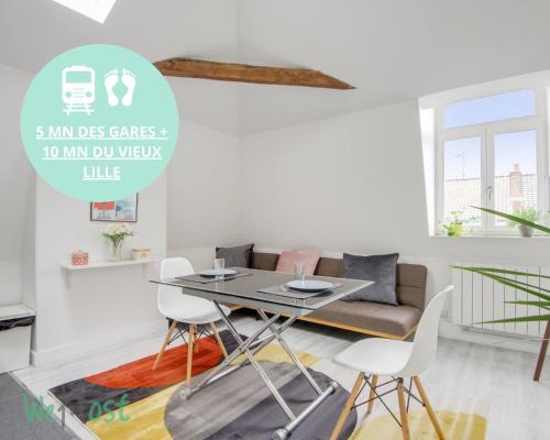 Saint-Maurice Pellevoisin Apartamento | Jasmine-Close to station,Grd Palais,Zénith&Center