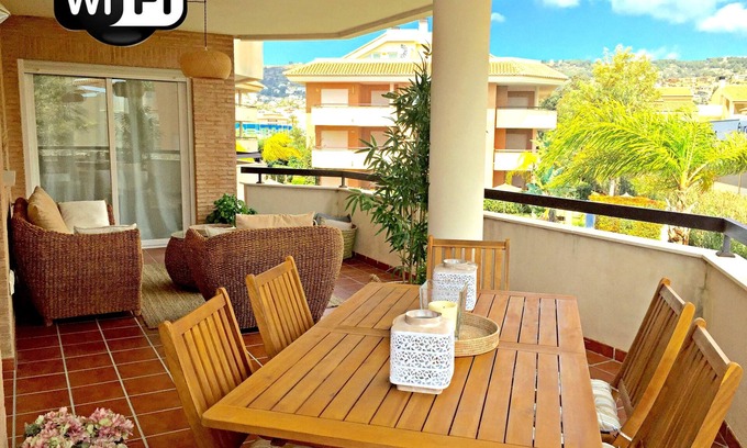 Javea Apartamento | JAVEA-FANTÁSTICO apartamento 3 dormitorios!Piscina,WI-FI Fibra 300Mb, playa 400m