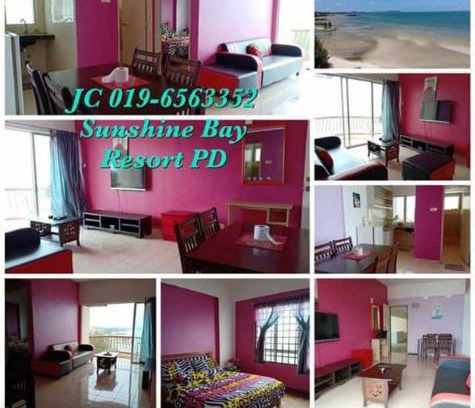 Taman Haji Zainal Apartamento | JC Sunshine Bay Resort Apartment Port Dickson