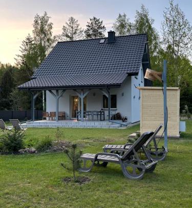 Swietajno Casa | Jerutki Mazury dom MasuriaMiracle nad jeziorem z sauną