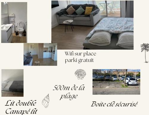 Carnon-Plage Apartamento | Joli appart Carnon parking Free, wifi 7Min Airport