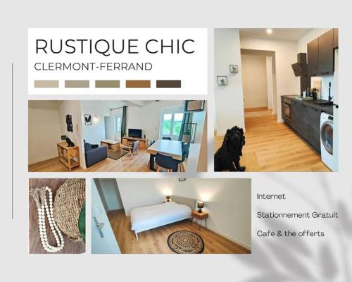 Clermont-Ferrand Apartamento | Joli Appart Le Rustique chic