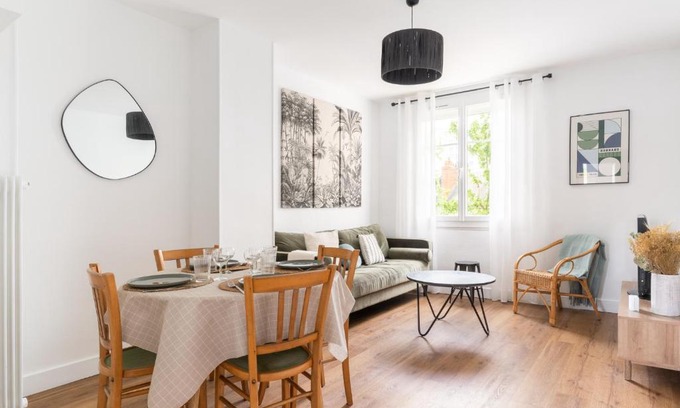 Ile de Nantes Palais des Congres Apartamento | Joli Appartement avec Garage sur l'Île de Nantes
