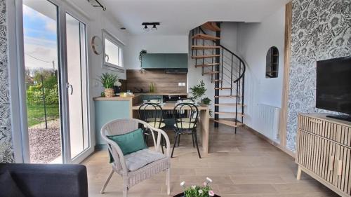 Saint-Josse Apartamento | Joli appartement en duplex neuf à Saint-Josse