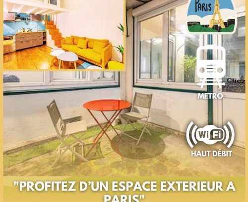La Villette Apartamento | Joli - Lovely studio Paris