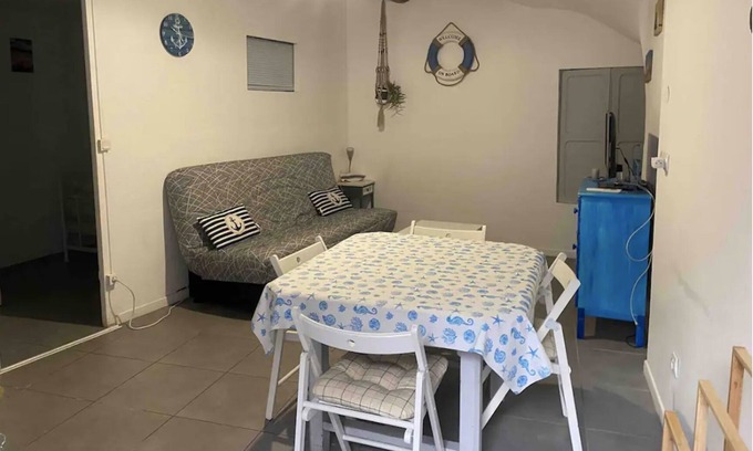 Marseillan Apartamento | Joli T2 Ambiance Nautique à Marseillan Ville ! Commerces et Commodités à Pied