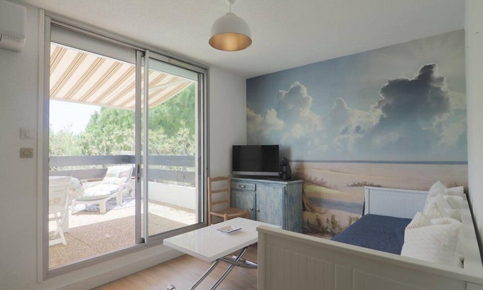 La Petite Motte Apartamento | Joli T2 CABINE 5 COUCHAGES RENOVE AVEC PISCINE LA GRANDE MOTTE | PETITE MOTTE